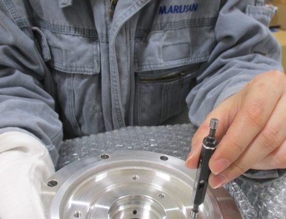 機械加工工程の写真